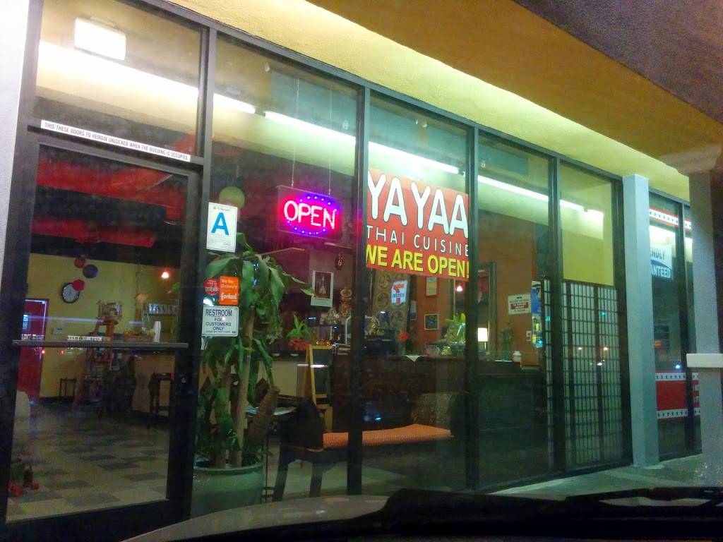 Ya Yaa Thai Cuisine | restaurant | 1130 W Redondo Beach Blvd, Gardena, CA 90247, USA | 3105323315 OR +1 310-532-3315