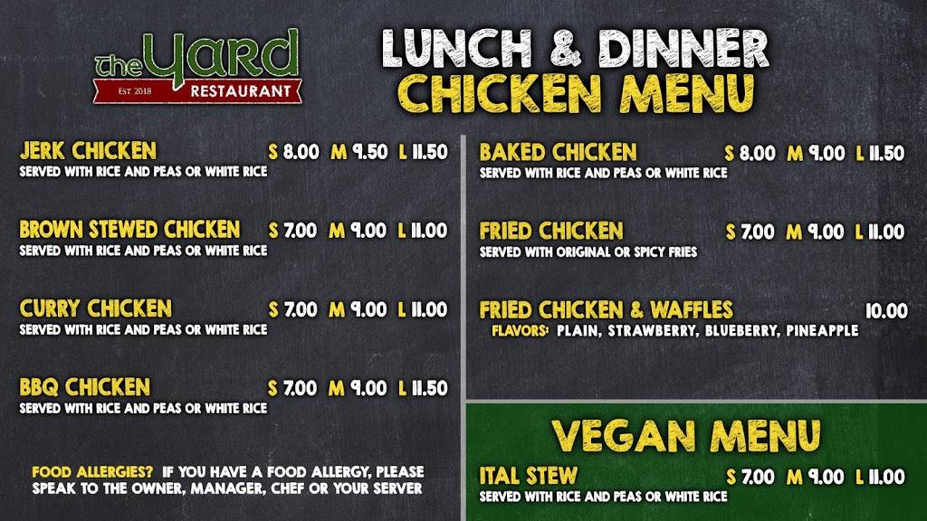 The Yard | restaurant | 9 N Columbus Ave, Mt Vernon, NY 10553, USA | 9143711518 OR +1 914-371-1518