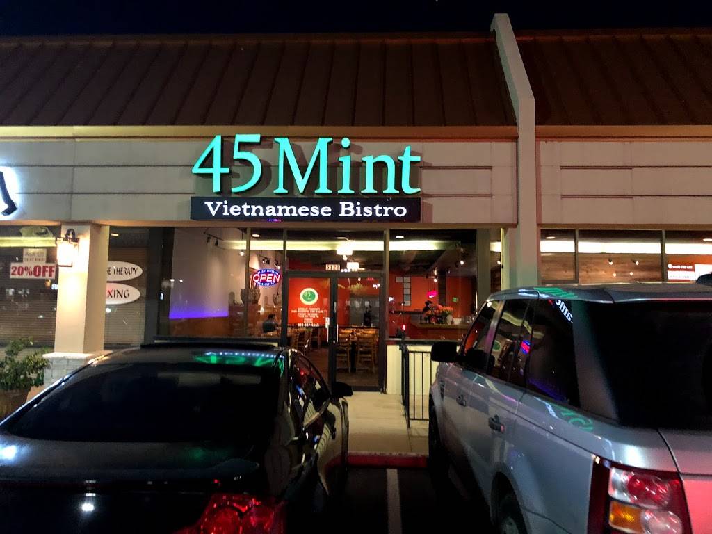 45 Mint | restaurant | 14902 Preston Rd #512b, Dallas, TX 75254, USA | 9723874545 OR +1 972-387-4545