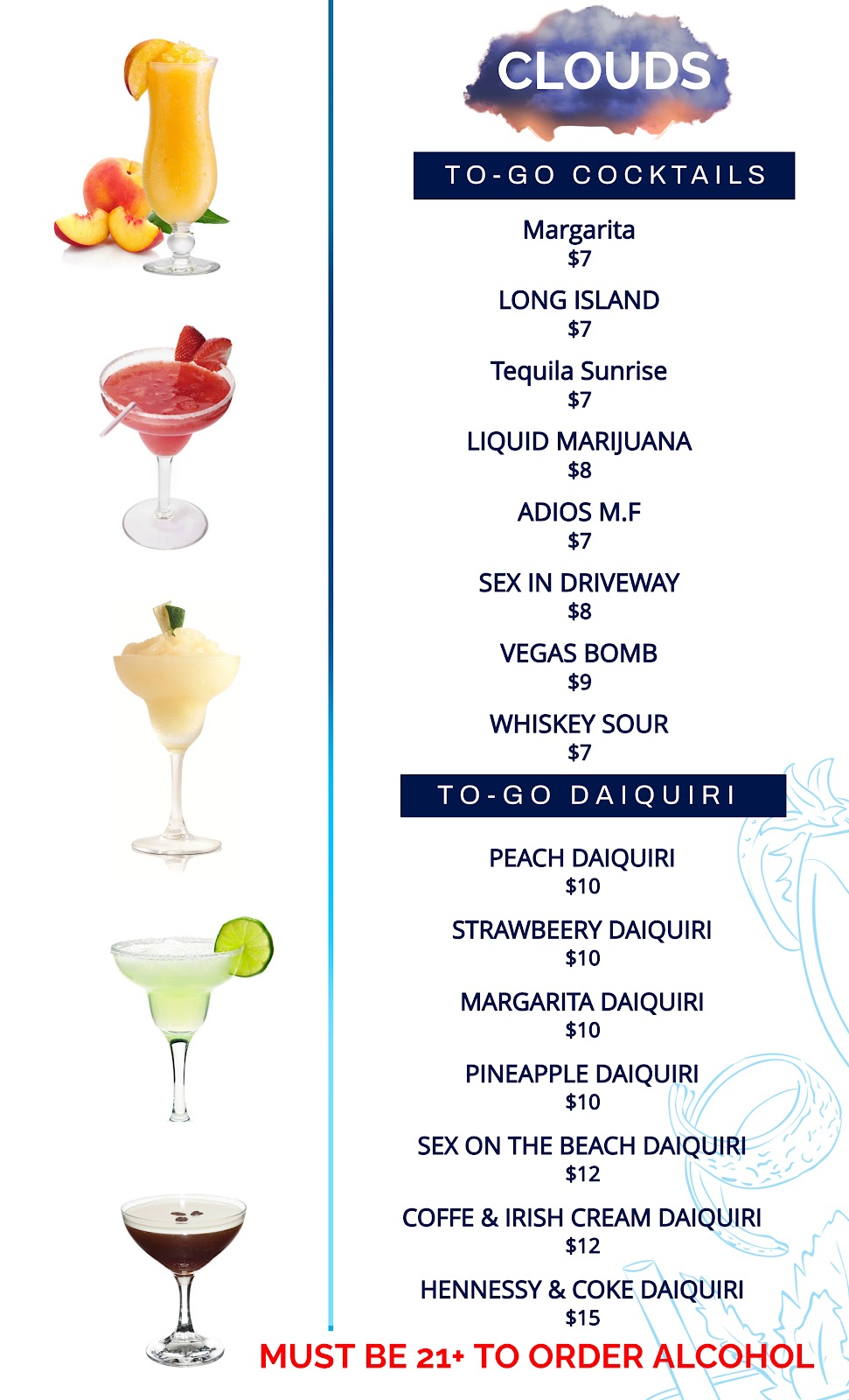 CLOUDS BAR & LOUNGE | restaurant | 6121 E 21st St N, Wichita, KS 67208, USA | 3163587761 OR +1 316-358-7761