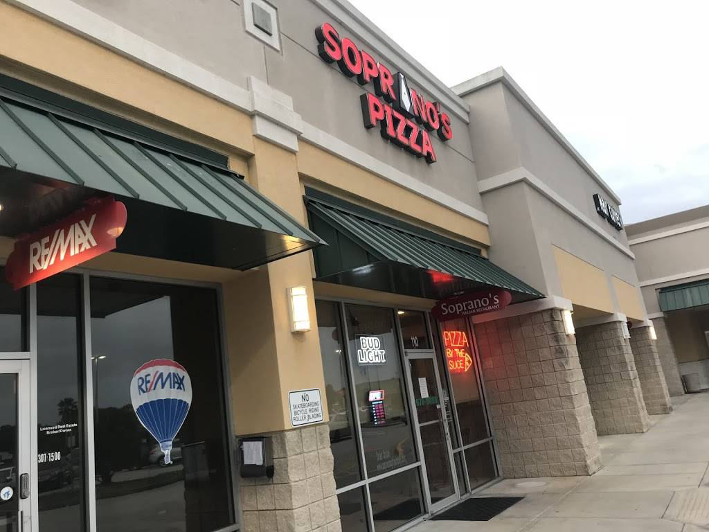 Sopranos Pizza | restaurant | 160 Malabar Rd, Palm Bay, FL 32907, USA | 3216769099 OR +1 321-676-9099