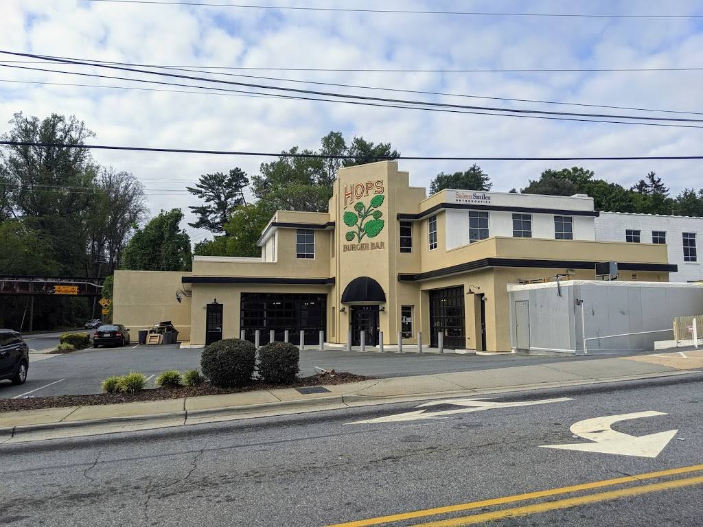 Hops Burger Bar | restaurant | 901 Reynolda Rd, Winston-Salem, NC 27104, USA | 3368425771 OR +1 336-842-5771