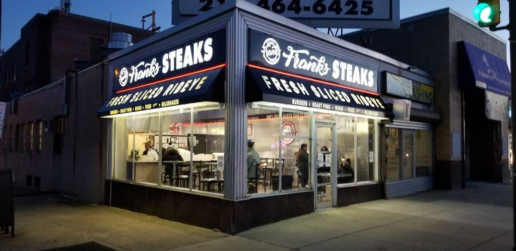 Franks Steaks & Burgers | restaurant | 7161 Frankford Ave, Philadelphia, PA 19135, USA | 2153302500 OR +1 215-330-2500