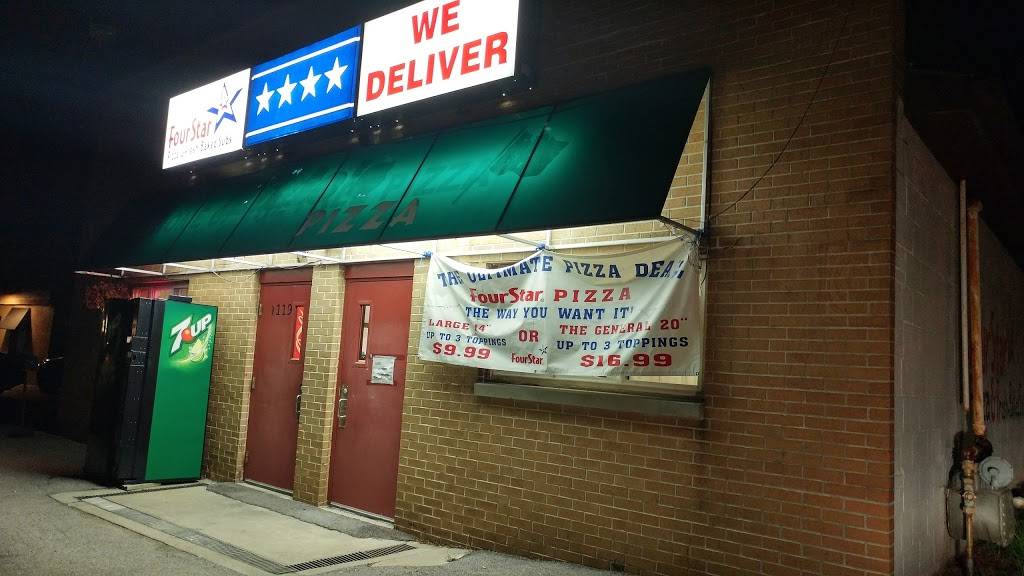 Four Star Pizza | restaurant | 2322, 1119 Mercer Ave, Hermitage, PA 16148, USA | 7243421171 OR +1 724-342-1171