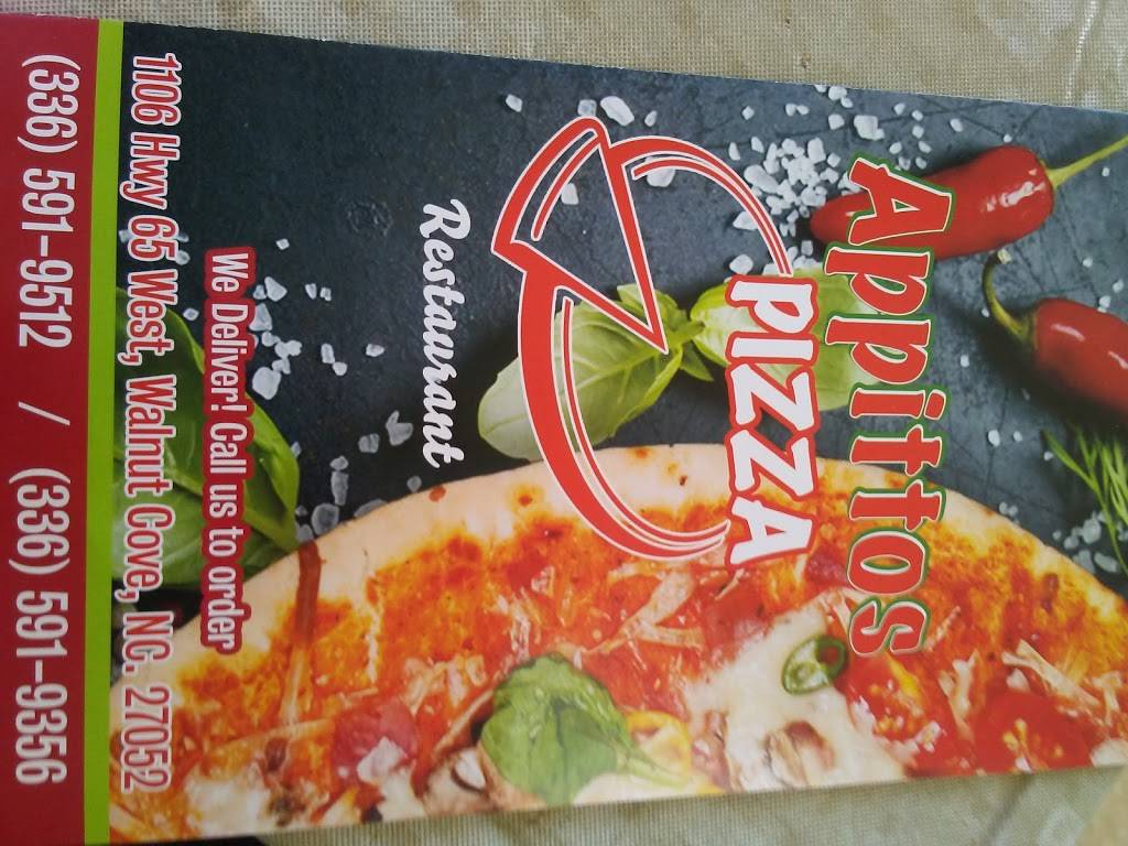 Appittos restaurant | restaurant | 1106 North Carolina Hwy 65 W, Walnut Cove, NC 27052, USA | 3365919356 OR +1 336-591-9356