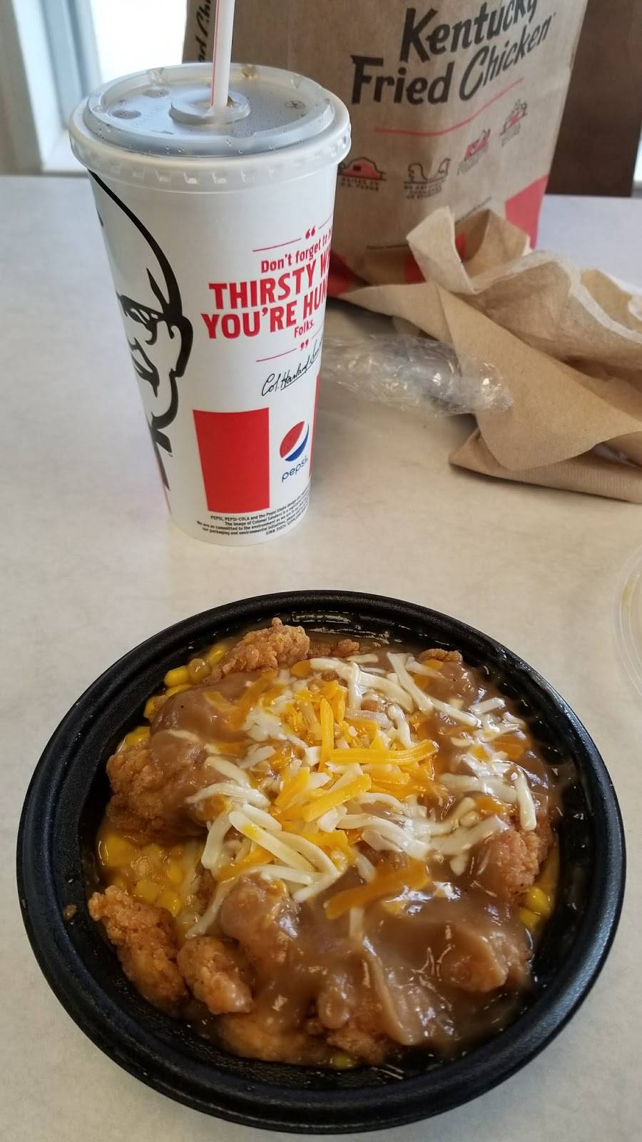 KFC | restaurant | 2600 US-90, Gautier, MS 39553, USA | 2284971388 OR +1 228-497-1388