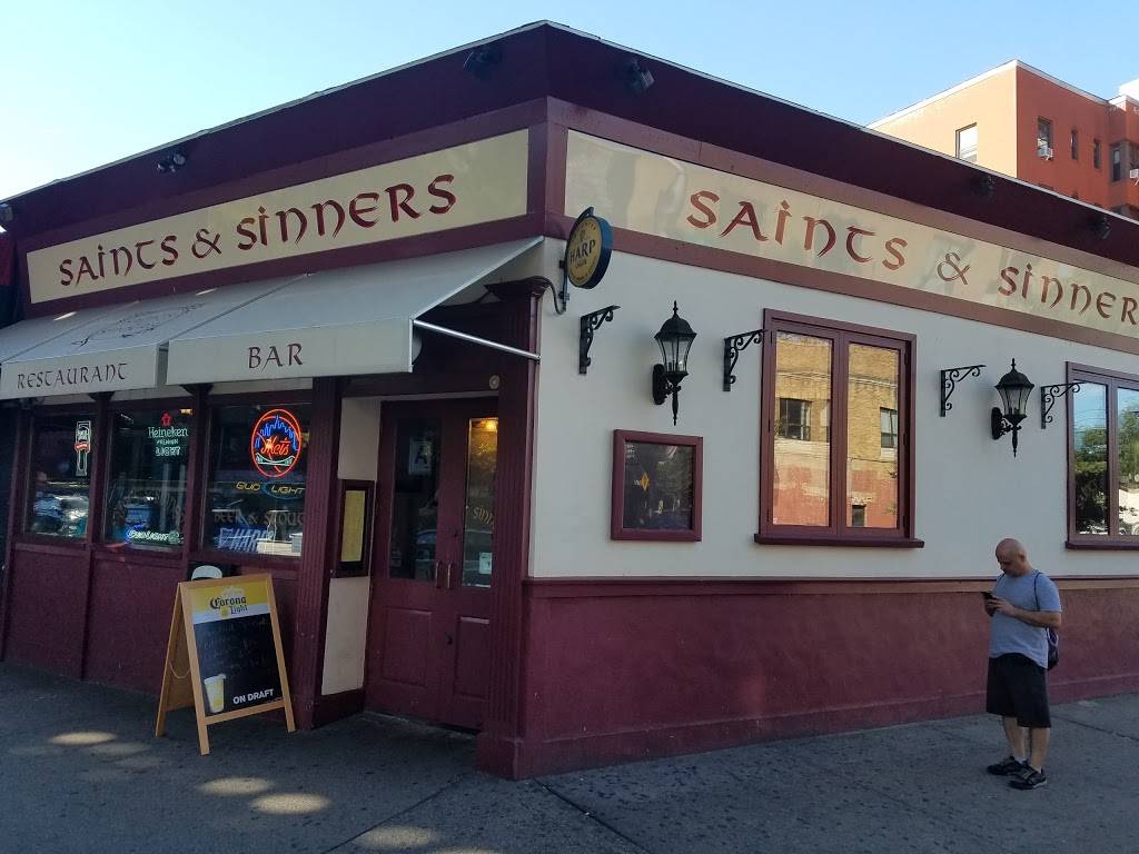 Saints & Sinners | restaurant | 59-21 Roosevelt Ave, Woodside, NY 11377, USA | 7183963268 OR +1 718-396-3268