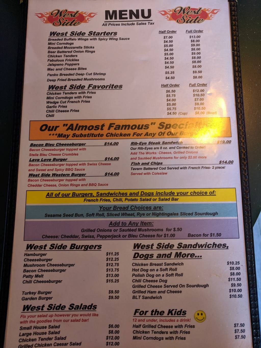 West Side Grill | restaurant | 3082 Marlow Rd, Santa Rosa, CA 95403, USA | 7075739453 OR +1 707-573-9453