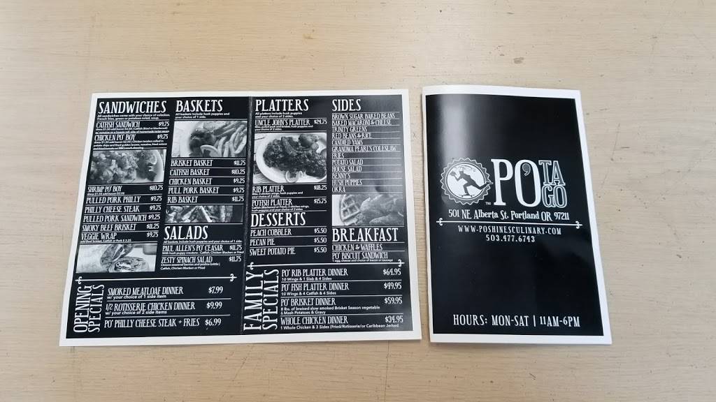 PoShines Catering & Culinary Clinic | restaurant | 501 NE Alberta St, Portland, OR 97211, USA | 9712581373 OR +1 971-258-1373