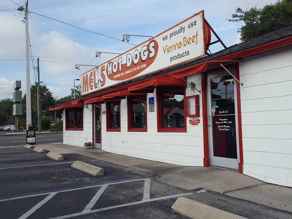 Mels Hot Dogs | restaurant | 4136 E Busch Blvd, Tampa, FL 33617, USA | 8139858000 OR +1 813-985-8000