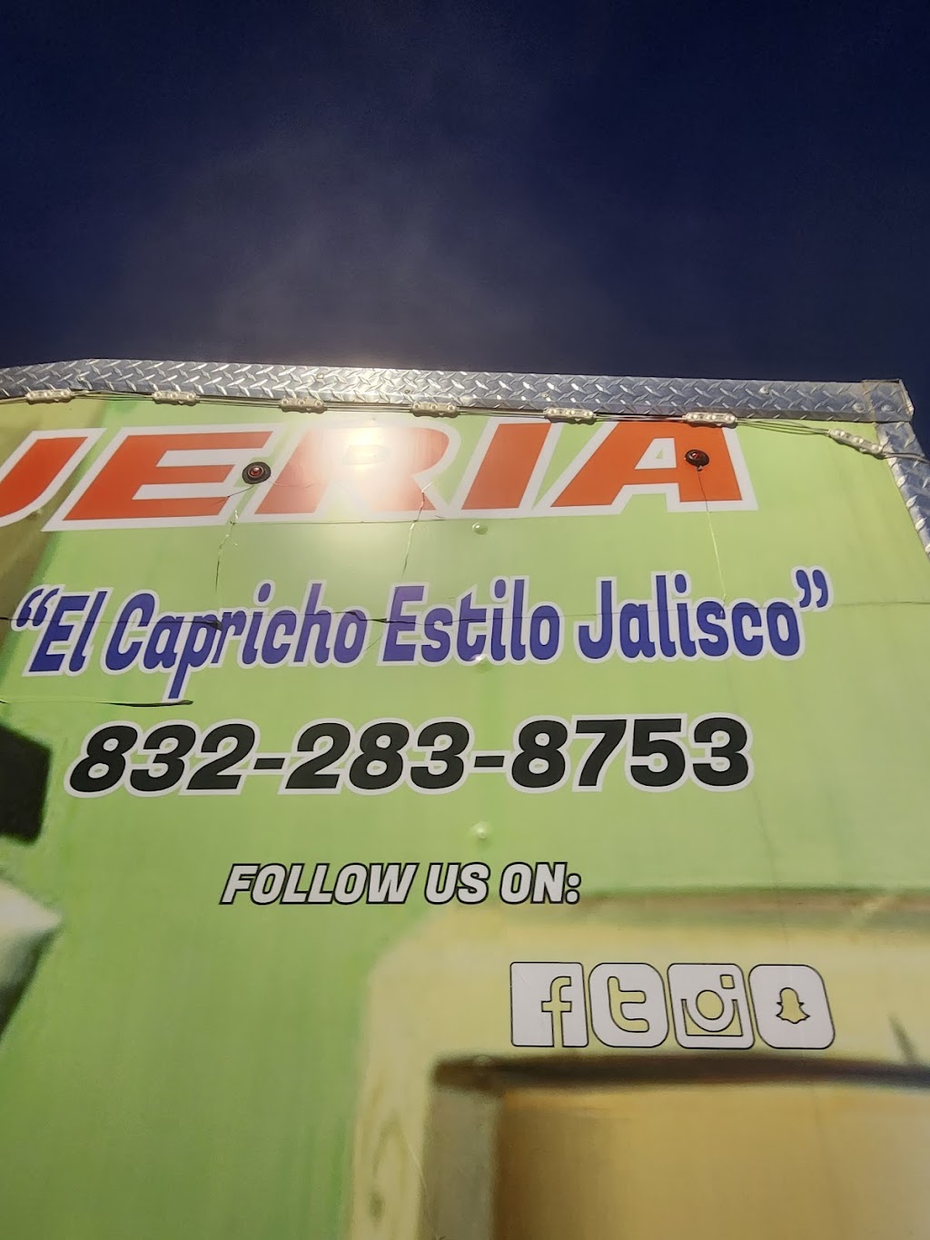 Taqueria el capricho | restaurant | 6102 Hwy 6 N, Houston, TX 77084, USA | 8322838753 OR +1 832-283-8753