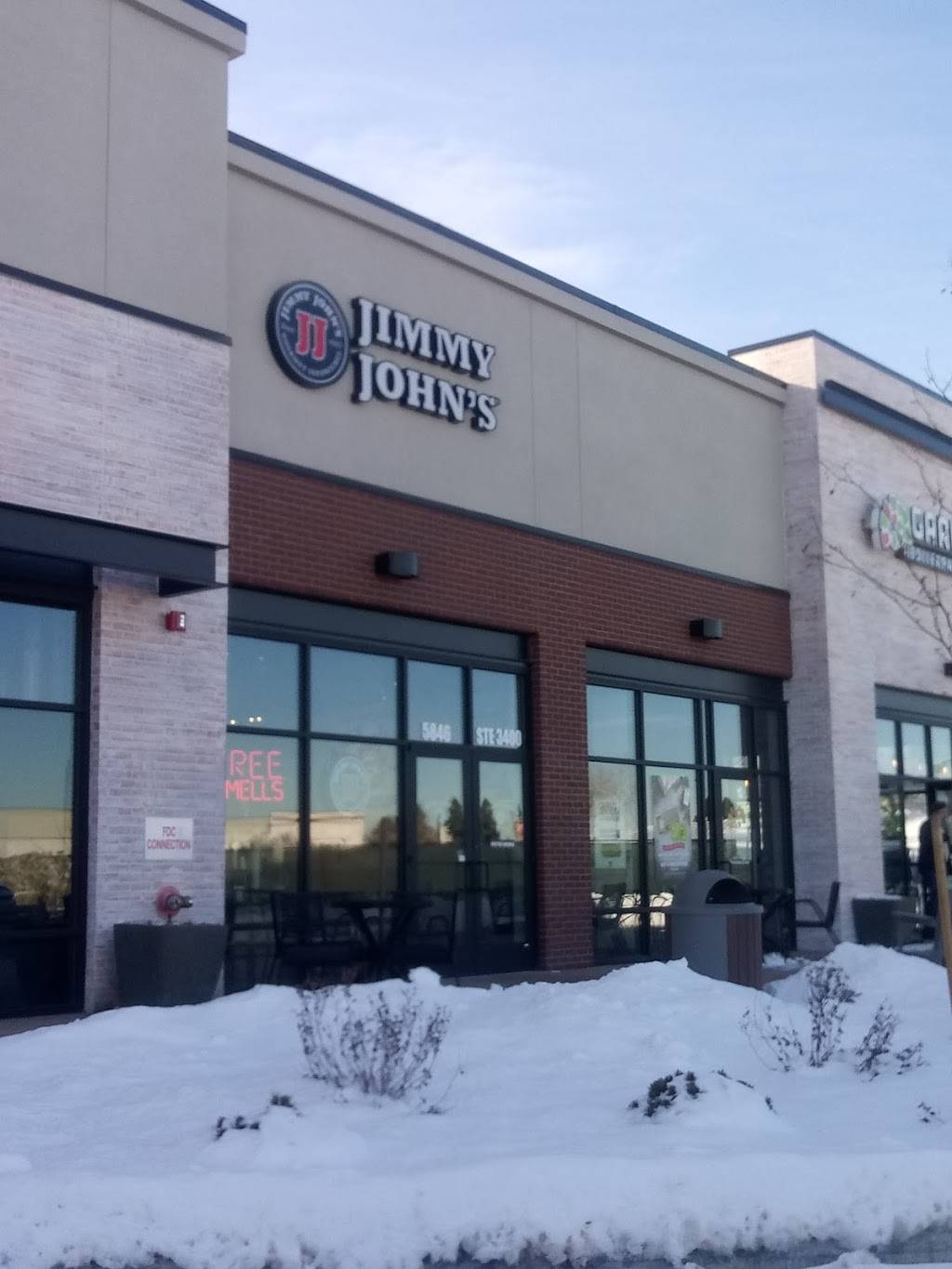 Jimmy Johns | meal delivery | 5846 S Wadsworth Blvd Unit 3, Littleton, CO 80123, USA | 3039737387 OR +1 303-973-7387