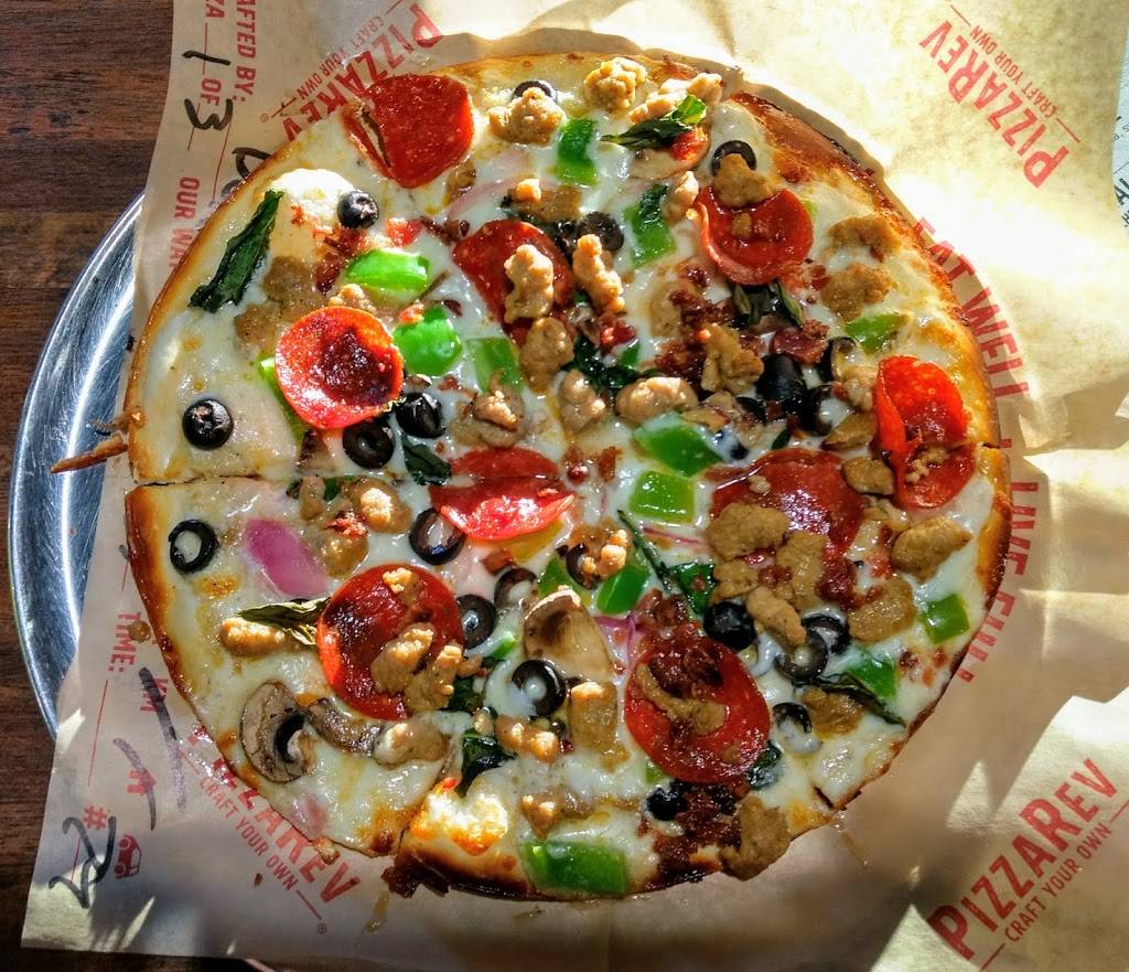 PizzaRev | meal delivery | 5450 Sunrise Blvd, Citrus Heights, CA 95610, USA | 9168447644 OR +1 916-844-7644