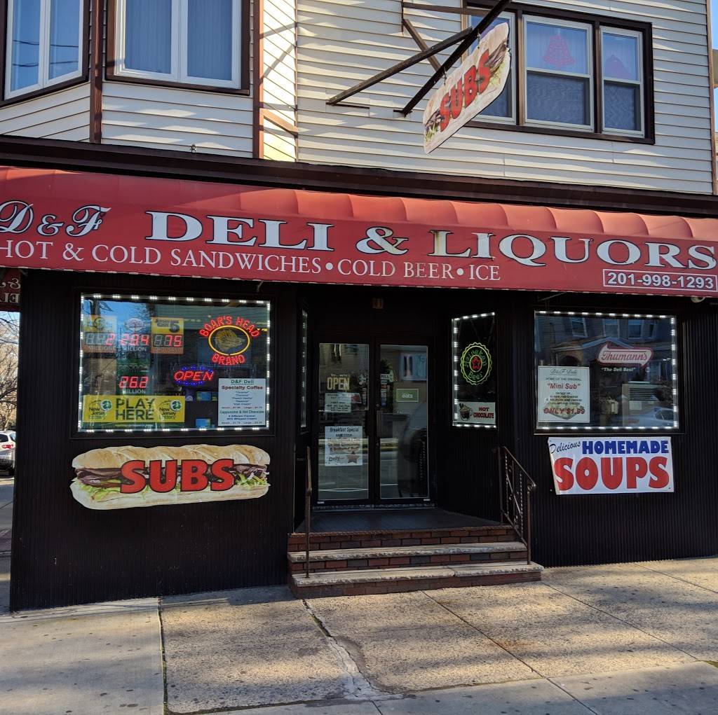 D & F Deli & Liquors | meal takeaway | 396 Davis Ave, Kearny, NJ 07032, USA | 2019981293 OR +1 201-998-1293