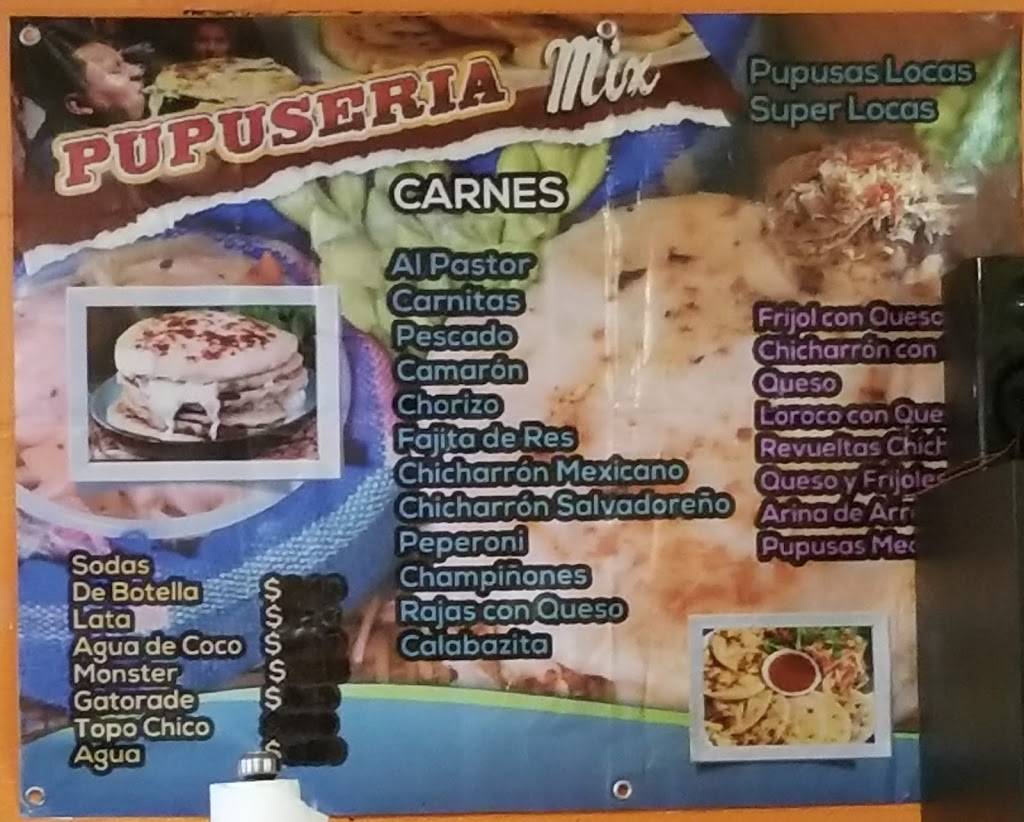 Pupuseria Mix | restaurant | 2025 Proctor Ave, Waco, TX 76708, USA | 2542293584 OR +1 254-229-3584