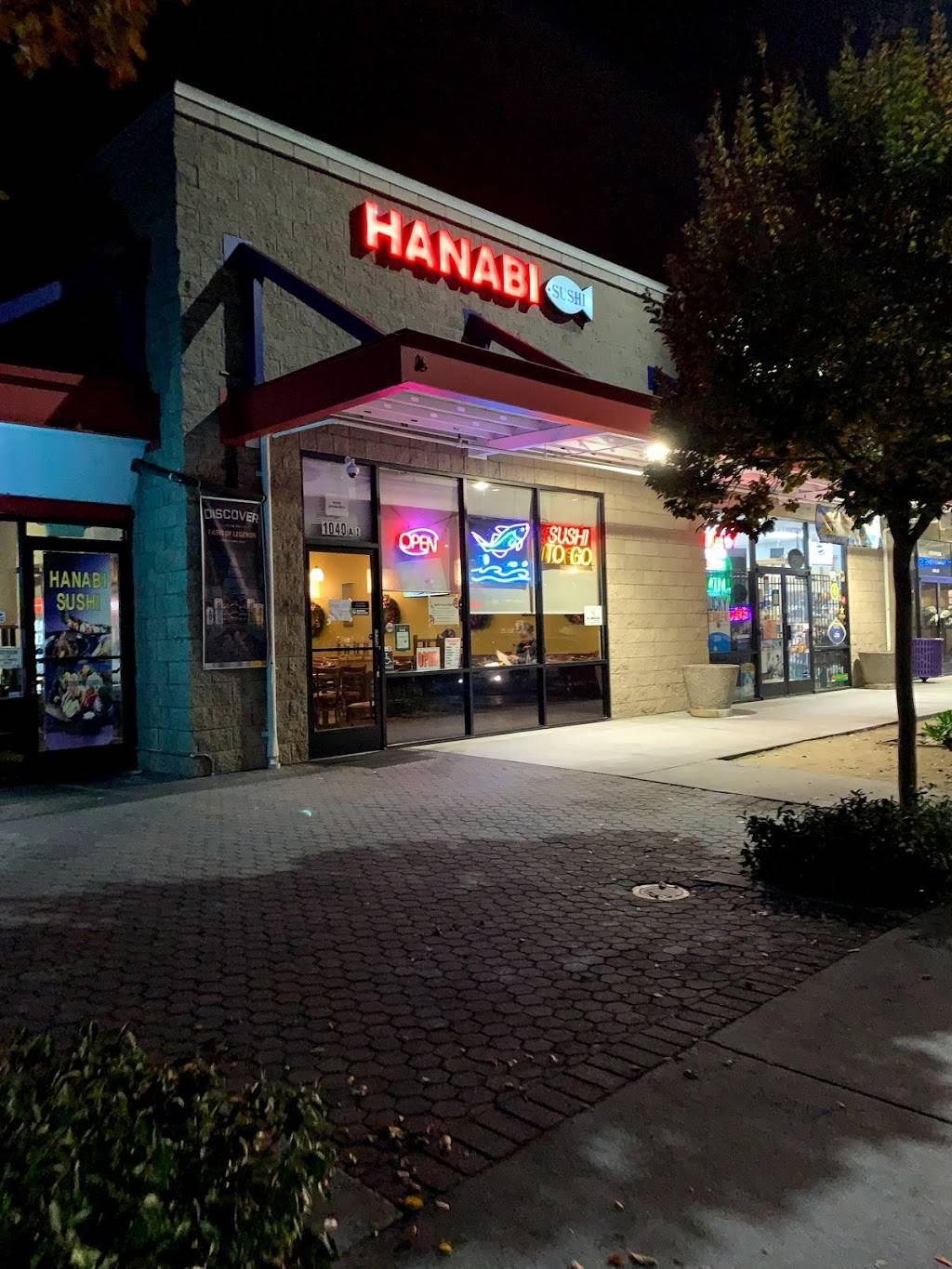 Hanabi Sushi | restaurant | 1040 N Rengstorff Ave, Mountain View, CA 94043, USA | 6509888686 OR +1 650-988-8686