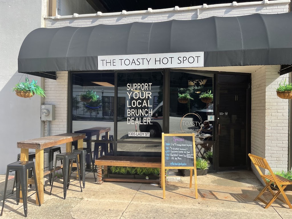 The Toasty Hot Spot | restaurant | 1305 Lady St, Columbia, SC 29201, USA | 8034015501 OR +1 803-401-5501