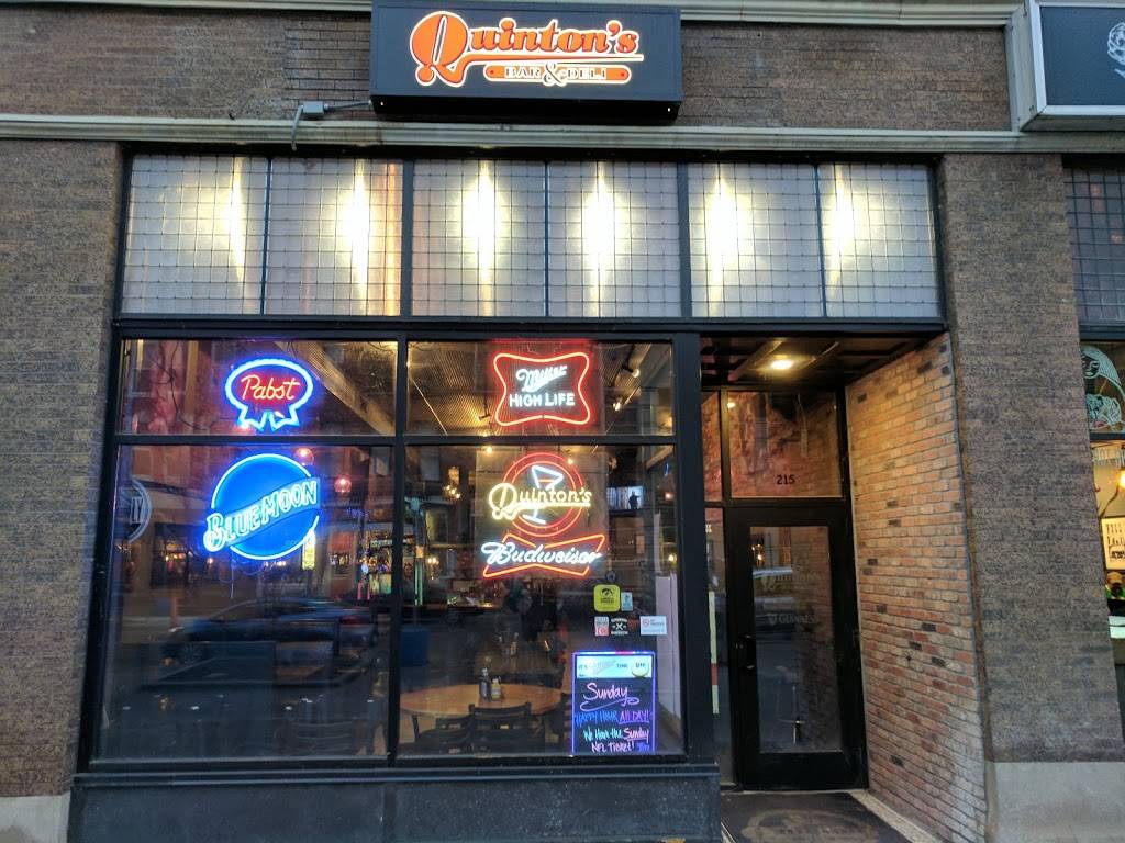 Quintons Bar & Deli | restaurant | 215 E Washington St, Iowa City, IA 52240, USA | 3193547074 OR +1 319-354-7074