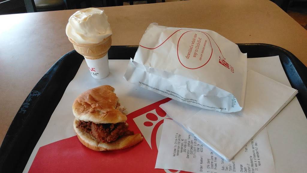 Chick-fil-A | restaurant | 200 Trade St, Henderson, NC 27536, USA | 2524360010 OR +1 252-436-0010