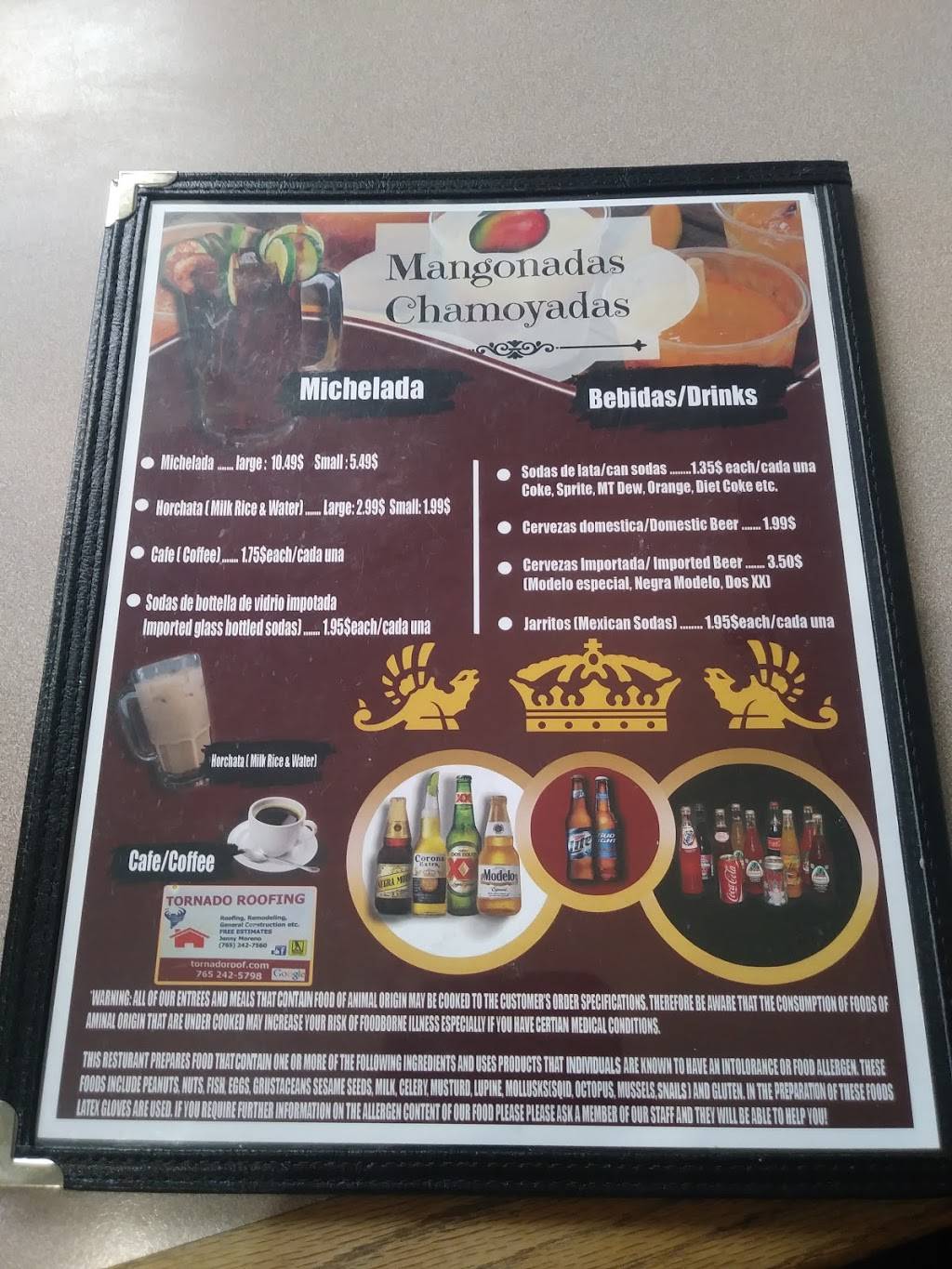 Don Chente Taqueria y Pupuseria. | restaurant | 56 W Washington St, Frankfort, IN 46041, USA | 7656706566 OR +1 765-670-6566