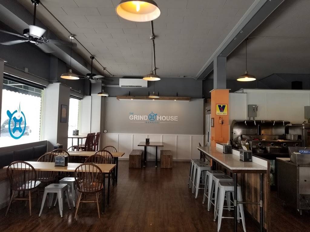 The Grind House | restaurant | 1 Central St, Bangor, ME 04401, USA | 2075731588 OR +1 207-573-1588