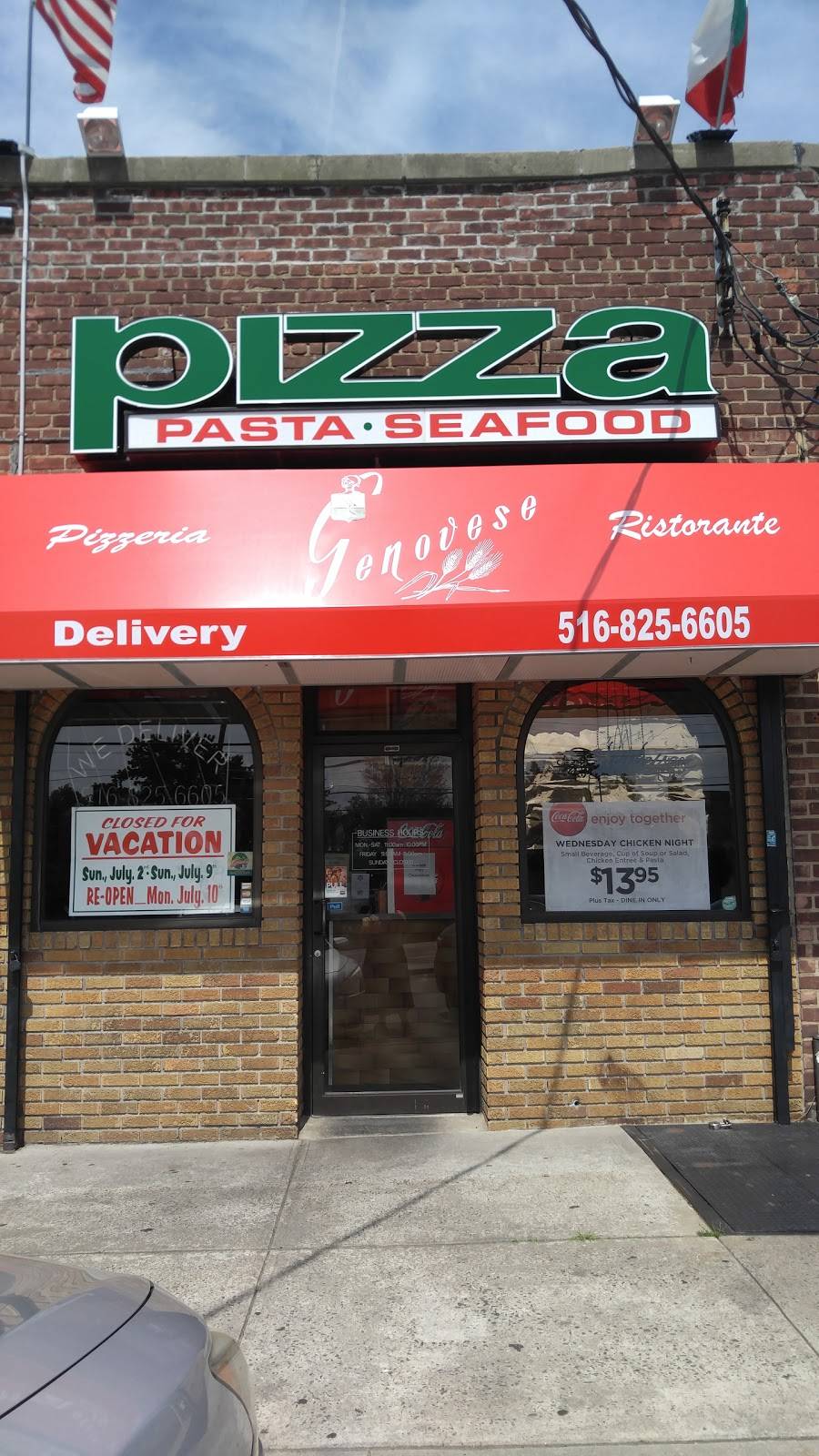 Genovese | restaurant | 20 Central Ct, Valley Stream, NY 11580, USA | 5168256605 OR +1 516-825-6605