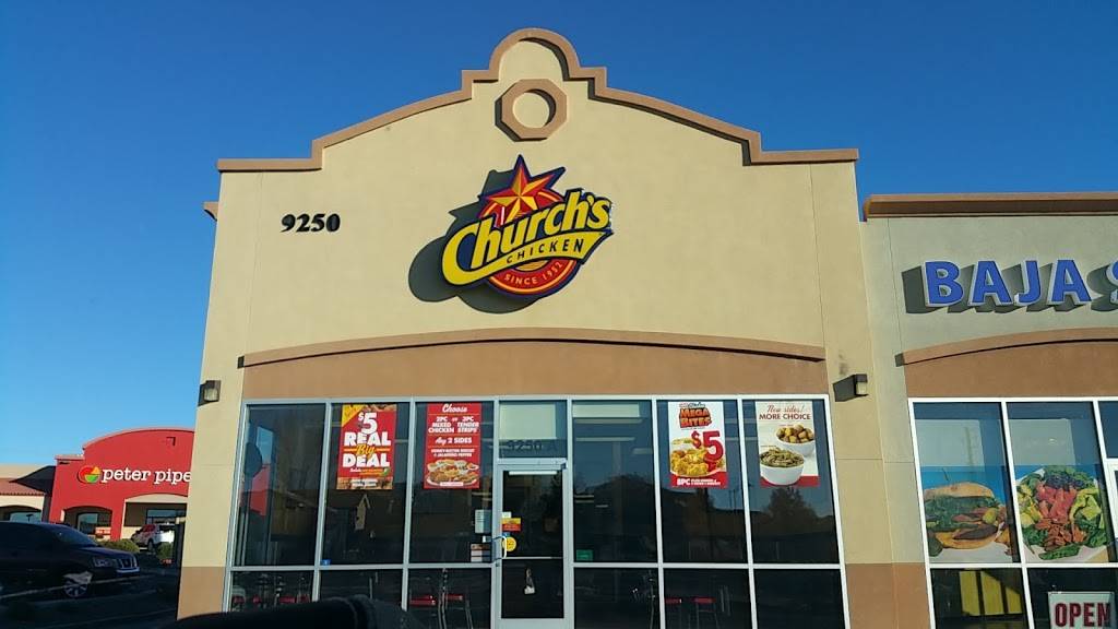 Churchs Chicken | restaurant | 9250 Golf Course Rd NW, Albuquerque, NM 87114, USA | 5058989778 OR +1 505-898-9778