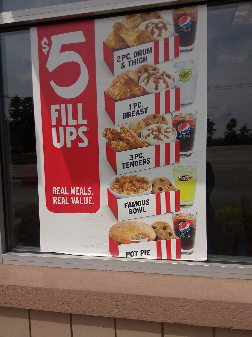 KFC | restaurant | 6265 E 500 S, Gas City, IN 46933, USA | 7656741574 OR +1 765-674-1574