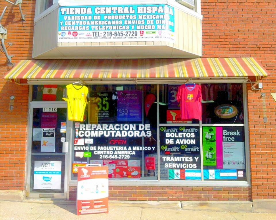 Tienda Central Hispana | restaurant | 11210 Lorain Ave, Cleveland, OH 44111, USA | 2163311872 OR +1 216-331-1872