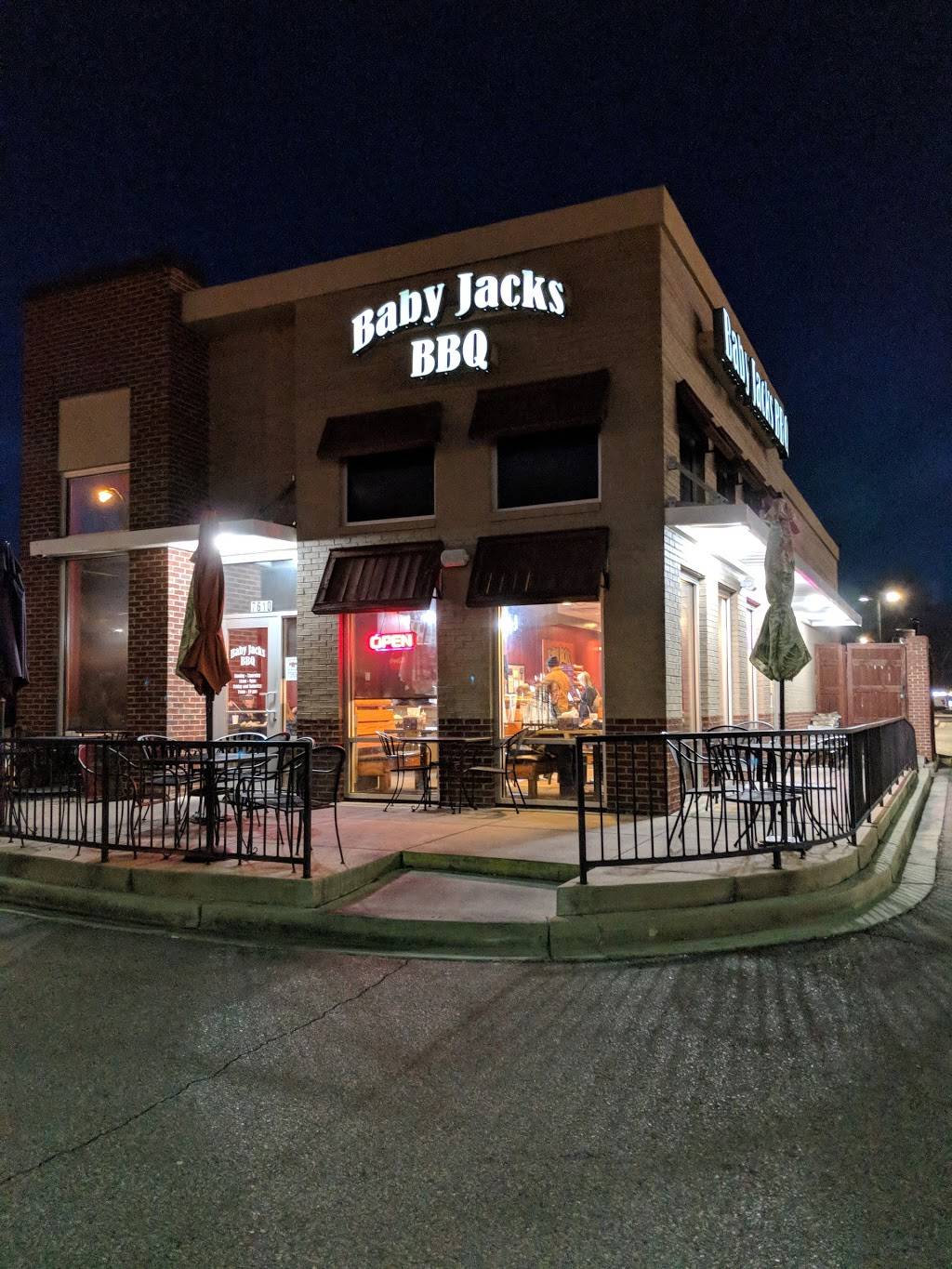 Baby Jacks BBQ | restaurant | 7610 US-70, Bartlett, TN 38133, USA | 9013006922 OR +1 901-300-6922