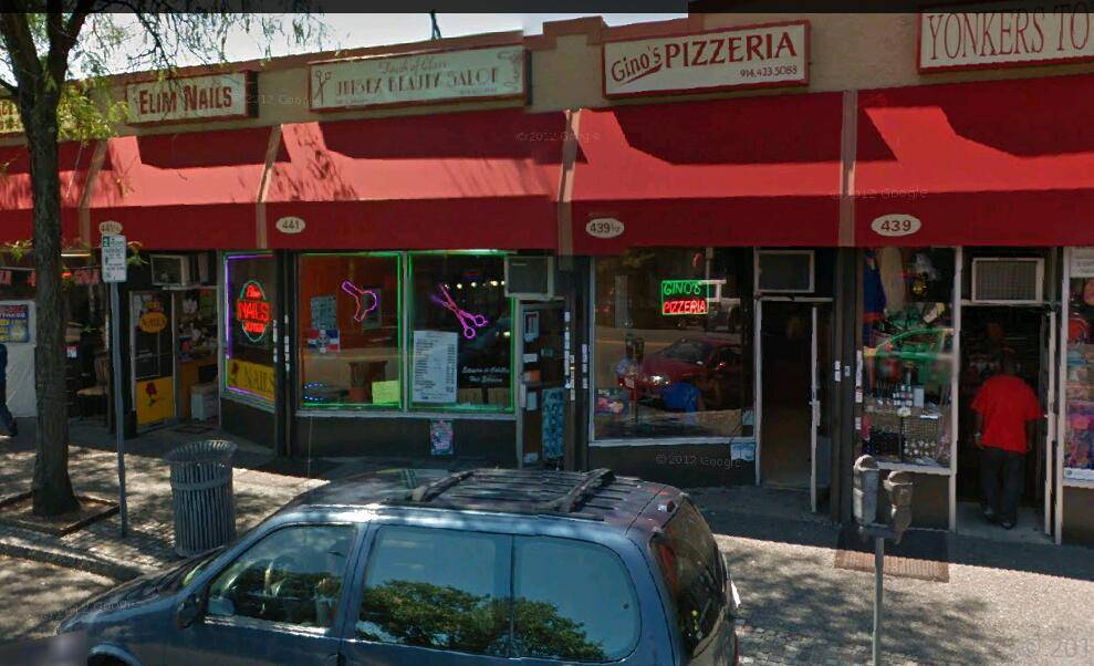 Ginos Pizzeria | restaurant | 439 S Broadway, Yonkers, NY 10705, USA | 9144235088 OR +1 914-423-5088