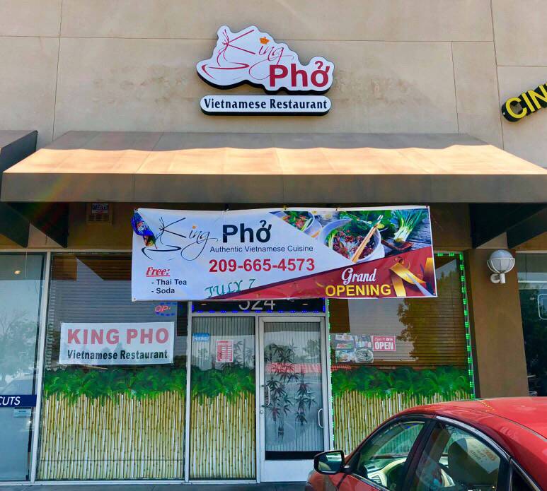 King Pho Vietnamese Cuisine | restaurant | 524 N Main St, Manteca, CA 95336, USA | 2096298719 OR +1 209-629-8719