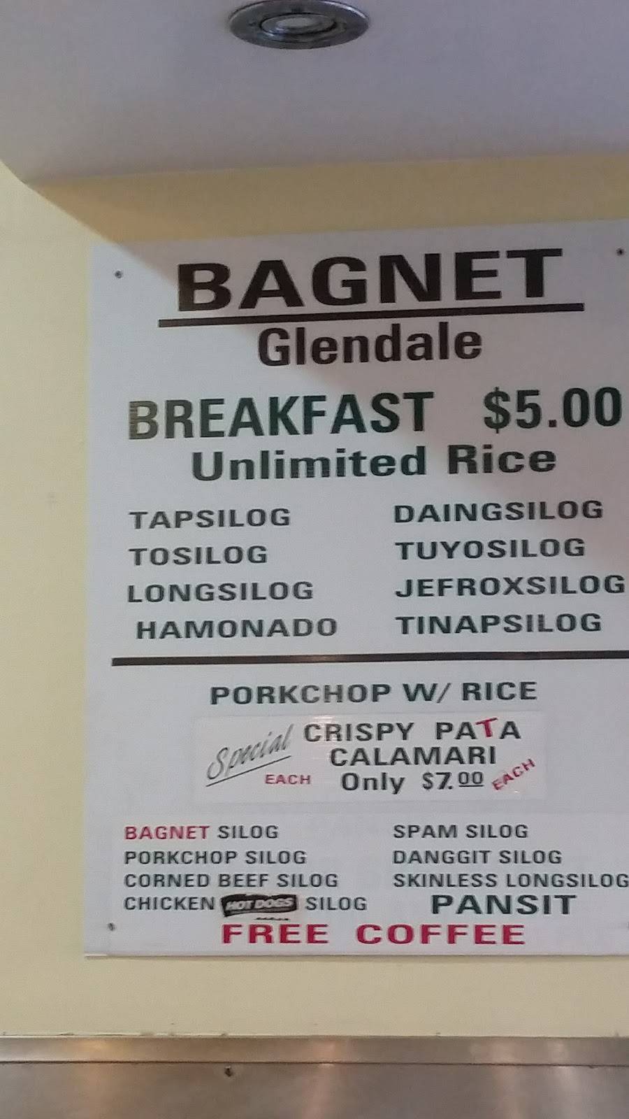 Bagnet Restaurant | restaurant | 1428 E Colorado St, Glendale, CA 91205, USA | 8184847808 OR +1 818-484-7808