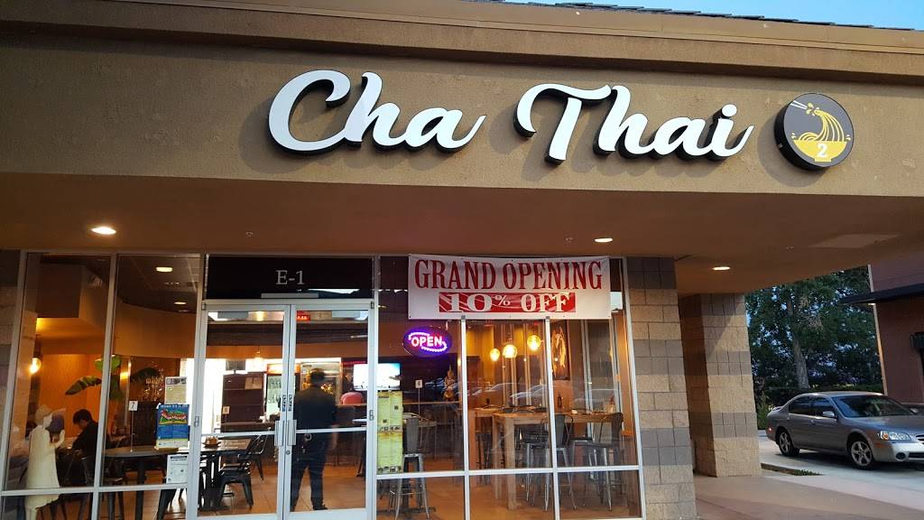 Cha Thai | restaurant | 21001 San Ramon Valley Blvd Ste E1, San Ramon, CA 94583, USA | 9259999953 OR +1 925-999-9953