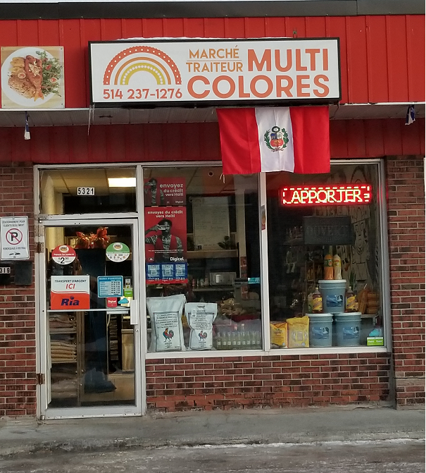 Marché Latino Multicolores - Restaurant Pérouvien/Peruvian/Perua | restaurant | 5321 Montée Saint-Hubert, Saint-Hubert, QC J3Y 1V8, Canada | 5142371276 OR +1 514-237-1276