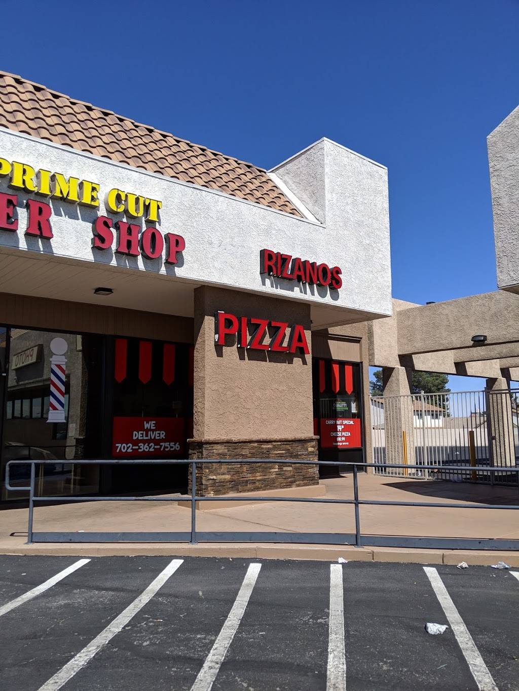 Rizanos Pizza and Pasta | restaurant | 4012 S Rainbow Blvd N, Las Vegas, NV 89103, USA | 7023627556 OR +1 702-362-7556