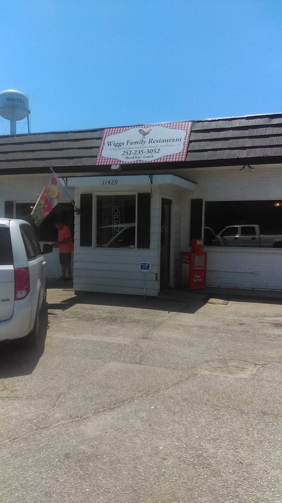 Wiggs Family Restaurant | restaurant | 11429 W Finch Ave, Middlesex, NC 27557, USA | 2522353052 OR +1 252-235-3052