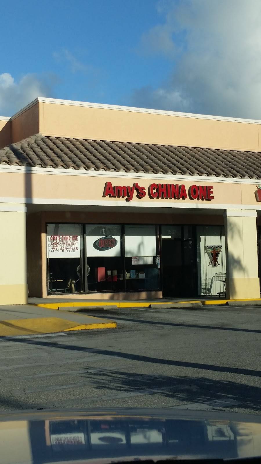 Amys China One Chinese | restaurant | 1537 S Highland Ave, Clearwater, FL 33756, USA | 7274499758 OR +1 727-449-9758