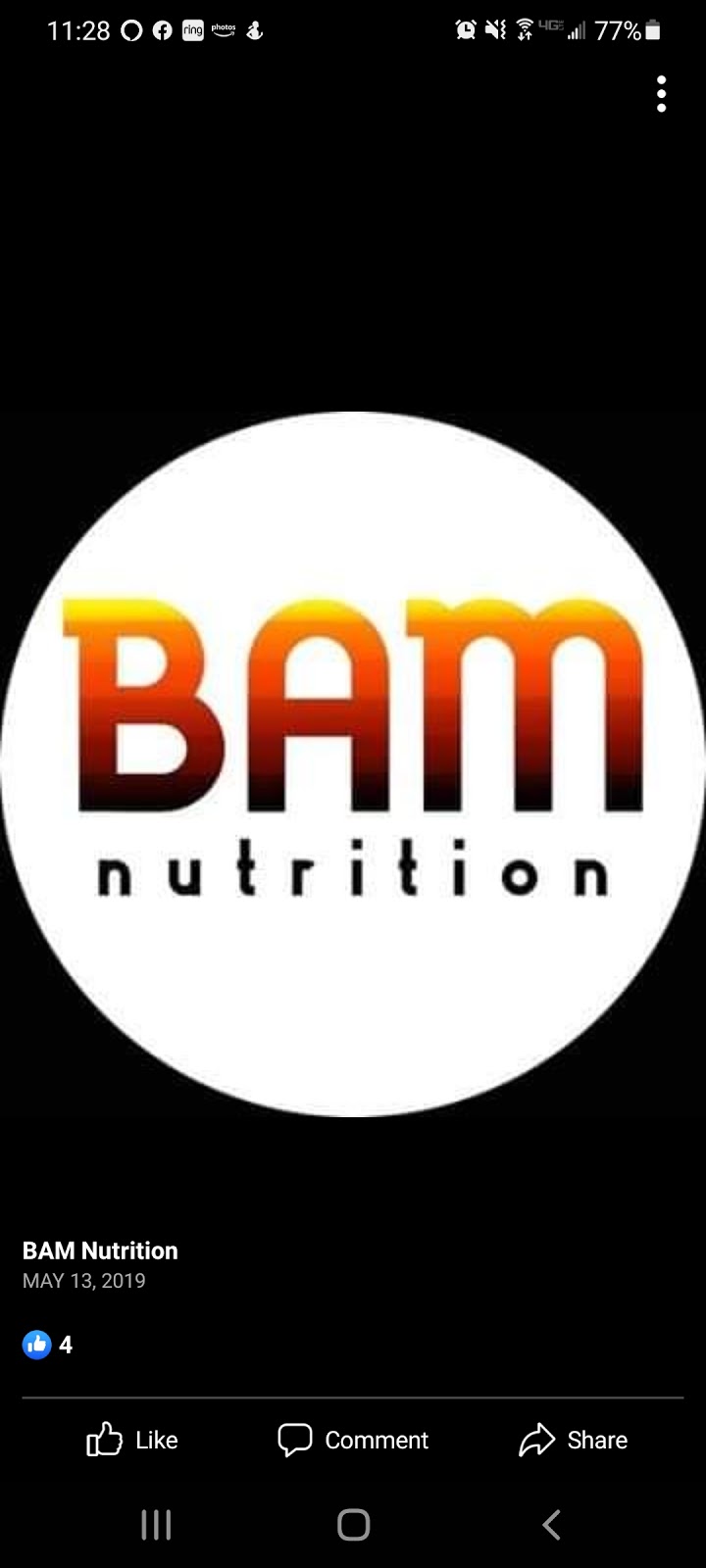 BAM Nutrition | restaurant | 394 S Hwy 29 Suite C, Cantonment, FL 32533, USA | 8506794706 OR +1 850-679-4706