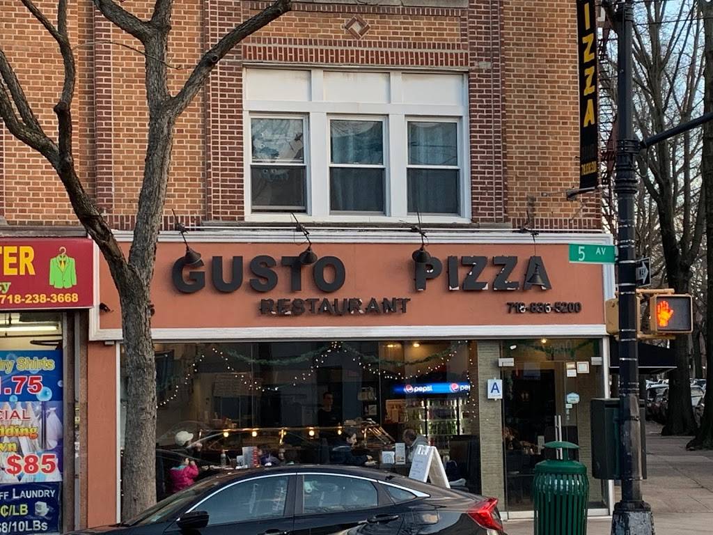 Gusto Pizzeria Restaurant | meal delivery | 8125 5th Ave, Brooklyn, NY 11209, USA | 7188365200 OR +1 718-836-5200