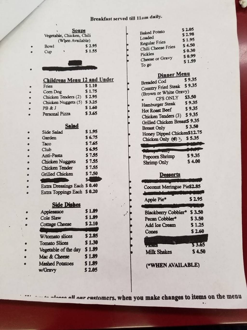 Fairview Diner | restaurant | 4418 Crossroads Rd, Fairview, WV 26570, USA | 3044491278 OR +1 304-449-1278