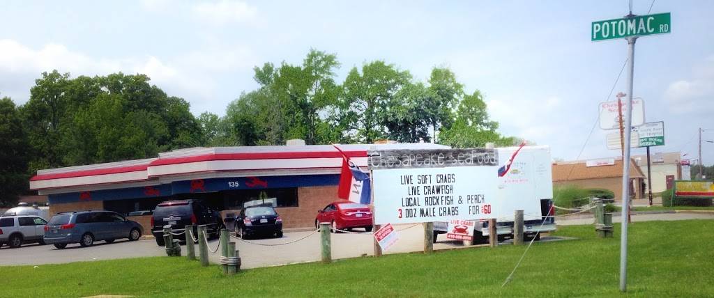 Chesapeake Seafood Inc | restaurant | 135 Mayo Rd, Edgewater, MD 21037, USA | 4109568956 OR +1 410-956-8956