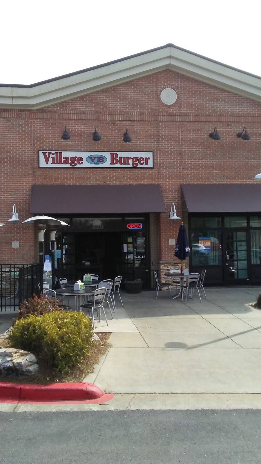 Village Burger | restaurant | 3005 Old Alabama Rd #220, Johns Creek, GA 30022, USA | 7706769942 OR +1 770-676-9942