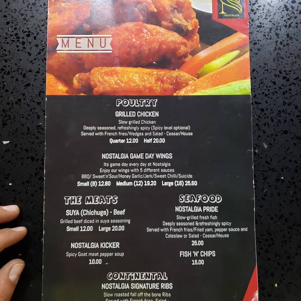 Nostalgia Grill | restaurant | 900 Albion Rd Unit B20, Etobicoke, ON M9V 1A5, Canada | 4167496500 OR +1 416-749-6500