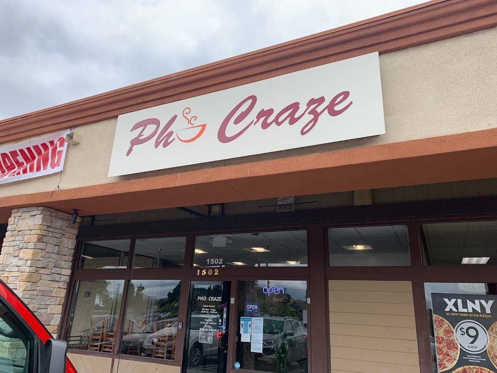 Pho Craze | restaurant | 1502 Fitzgerald Dr, Pinole, CA 94564, USA | 5107791133 OR +1 510-779-1133
