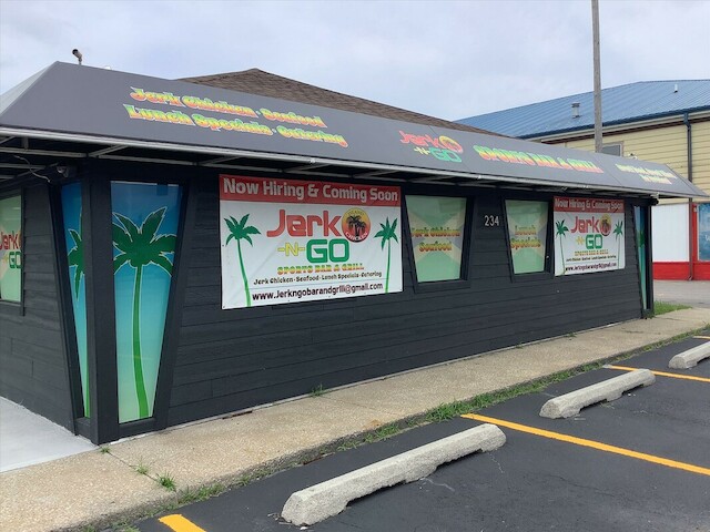 Jerk N Go | restaurant | 234 81st Ave, Merrillville, IN 46410, USA | 2195255181 OR +1 219-525-5181