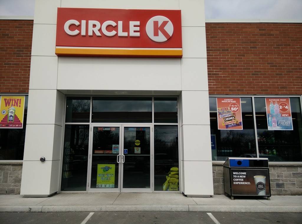 Circle K | meal takeaway | 8267 Thorold Stone Rd, Niagara Falls, ON L2H0P4, Canada | 9053586920 OR +1 905-358-6920