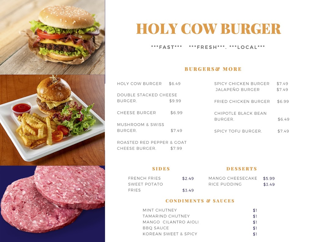 Holy Cow Burger | restaurant | 6537 W 119th St, Overland Park, KS 66209, USA | 9132837014 OR +1 913-283-7014