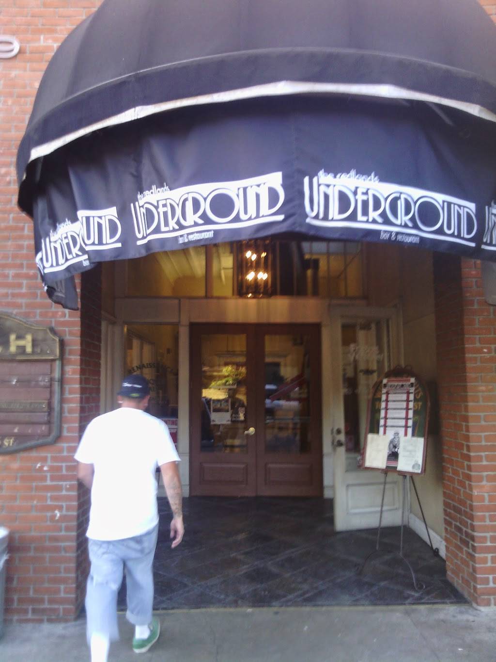The Redlands Underground Restaurant and Bar | restaurant | 19 E Citrus Ave #103, Redlands, CA 92373, USA | 9098944805 OR +1 909-894-4805