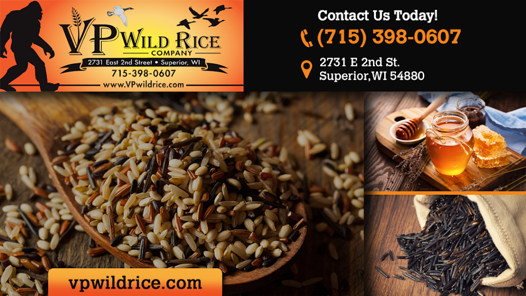 VP Wild Rice Company | restaurant | 2731 E 2nd St, Superior, WI 54880, USA | 7153980607 OR +1 715-398-0607